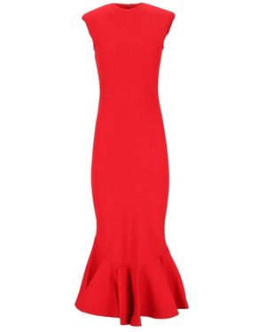 Jacquemus Midi Jurken - Rood