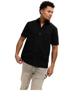 Off The Pitch Short Sleeve Shirts - Noir