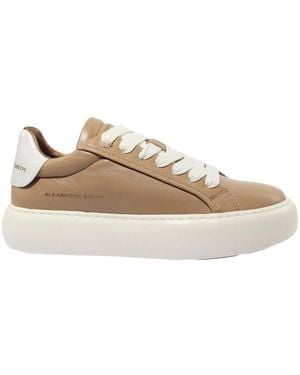 Alexander Smith Schoenen ,Bruin ,Sneakers - Naturel