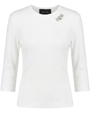 Simone Rocha Long Sleeve Tops - Bianco