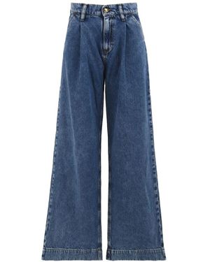 CYCLE Wide Jeans - Azul