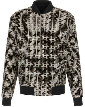 Balmain Bomber Jackets - Gris