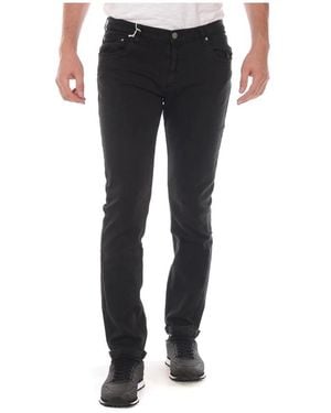 Daniele Alessandrini Slim Fit Jeans - Black