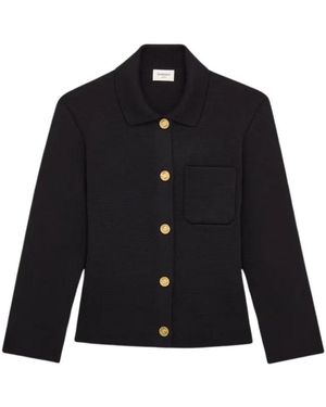 Saint Laurent Cardigans - Azul