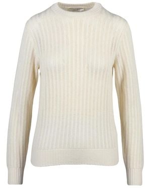 FILIPPO DE LAURENTIIS Rundhals-Pullover - Weiß