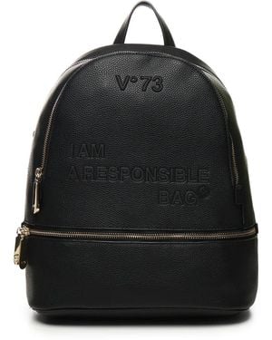 V73 Backpacks - Black