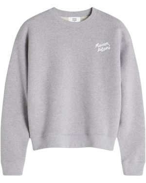 Maison Kitsuné Fleece Sweatshirt - Grijs