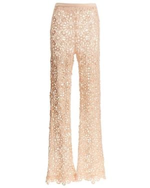 Norma Kamali Wide Trousers - Neutre