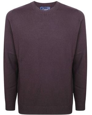 Drumohr Round-Neck Knitwear - Morado