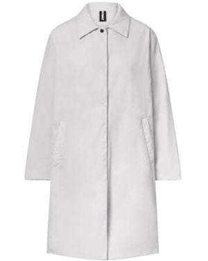 Ecoalf Single-Breasted Coats - White