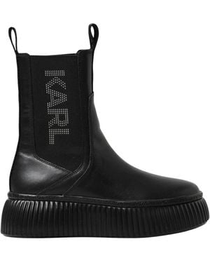Karl Lagerfeld Chelsea Boots - Negro