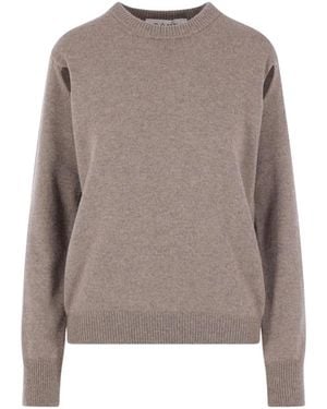 Rohe Round-Neck Knitwear - Marrone