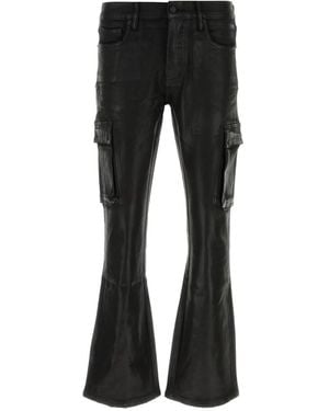 Purple Brand Wide Pants - Black