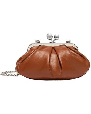Max Mara Tassen ,Bruin ,Leer Pasticcino Bag Small