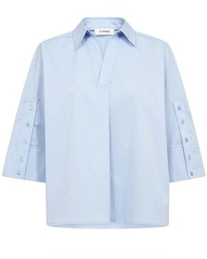 co'couture Overhemden ,Blauw ,Dally Shirt