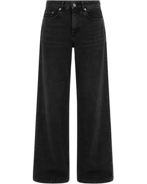 Replay Jeans ,Zwart ,Katoen Wide Jeans