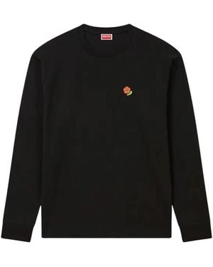 トップス KENZO KUBE CLASSIC LONGSLEEVE BLACK KENZO KUBE CLASSIC LONGSLEEVE BLACK