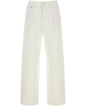 Jil Sander Straight Jeans - Blanco