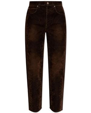 Tory Burch Straight Jeans - Black