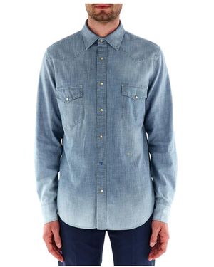 Jacob Cohen Denim Shirts - Blu