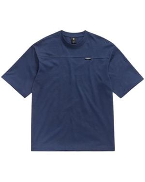 G-Star Boxy Base 2.0 T-Shirt - Blau