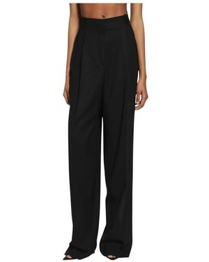 Tom Ford Weite Hose Mit Bundfalten - Schwarz