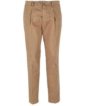 Manuel Ritz Slim Fit Gekleurde Broek - Naturel
