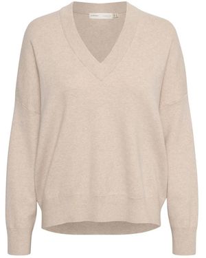 Inwear V-Neck Knitwear - White