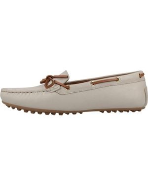 Geox Schoenen ,Leer Kalistena Loafers - Grijs