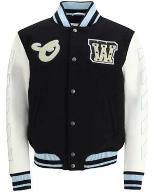 Off-White c/o Virgil Abloh Bomber Jackets - Black