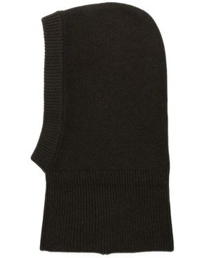 Almala Accessoires ,Bruin ,Leer Bette Balaclava - Zwart