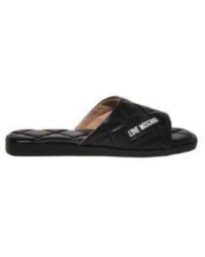 Love Moschino Sliders - Black