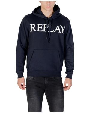 Replay Hoodies - Blue