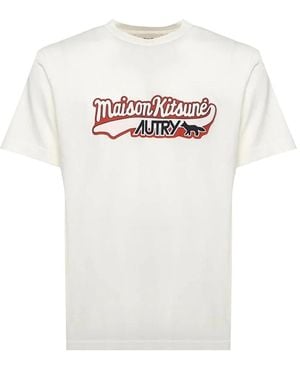 Autry Tops ,Wit ,T-Shirts