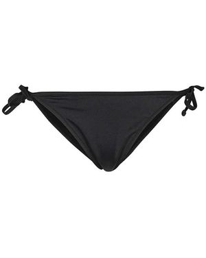DIESEL Bikinihipster Met Strik Aan De Zijkant - Zwart