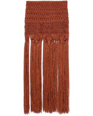 Alanui Maxi Skirts - Brown