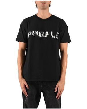Purple Brand T-Shirts - Negro