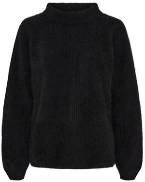 Btfcph Truien & Vesten ,Zwart ,Kasjmier Raccoon Ls Pullover