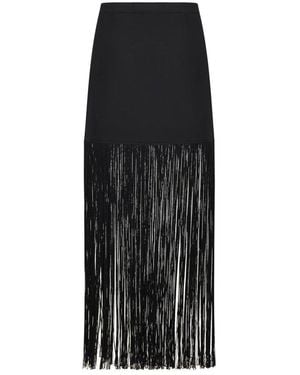 THE NINA STUDIO Maxi Skirts - Black