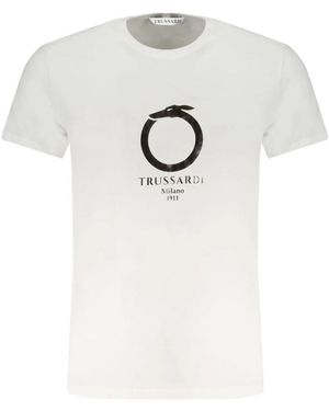 Trussardi T-Shirts - Bianco