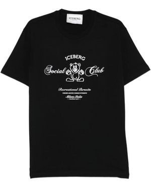 Iceberg T-Shirts - Black