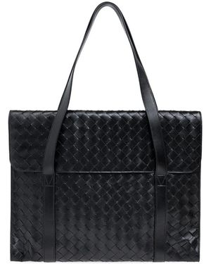 Bottega Veneta Schwarze Herrentasche Aw24