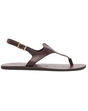 Manebí Flat Sandals - Marrón
