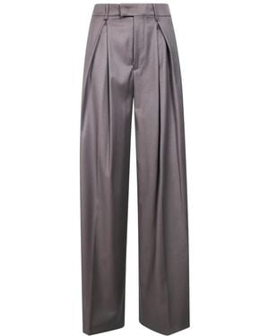 Berwich Wide Trousers - Grigio