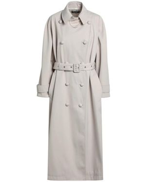 Dolce & Gabbana Stijlvolle Jassen Met Katoen-Polyester Mix - Grijs