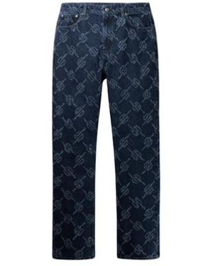 Daily Paper Straight Fit Jeans - Blue