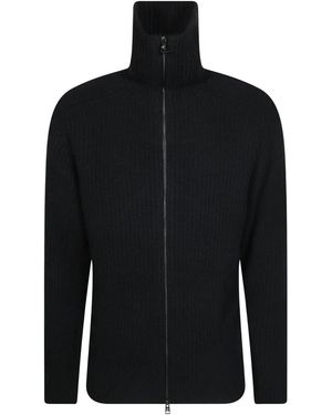 Tagliatore Maglia Full Zip Costa - Zwart
