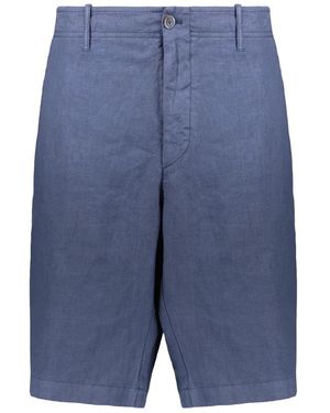 Fedeli Vico Linnen Shorts - Blauw