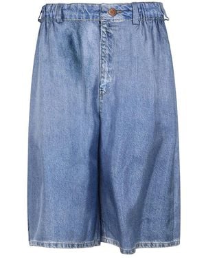 Pierre Louis Mascia Aloe Shorts Hose - Blau