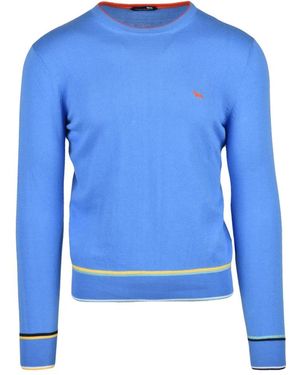 Harmont & Blaine Round-Neck Knitwear - Blue